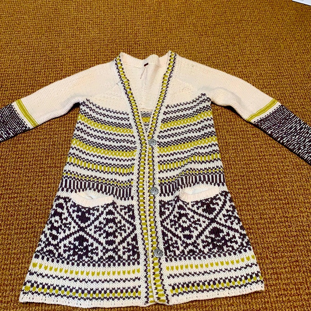Free people sweater cardigan that has never been worn